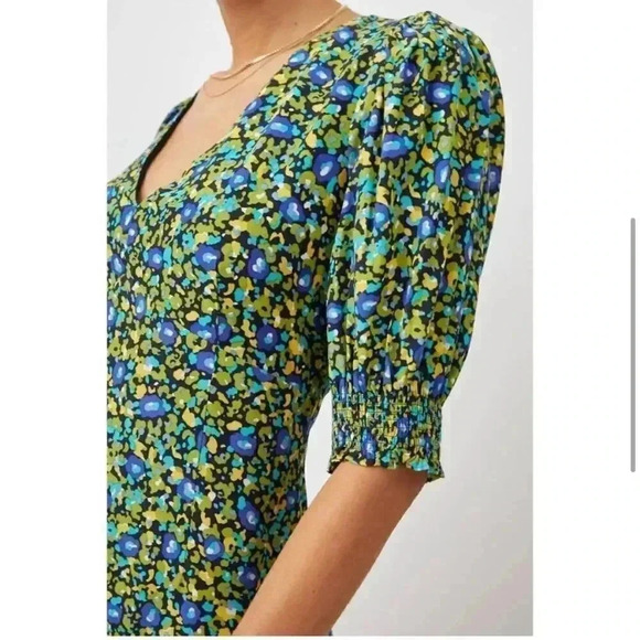 NWT Rails Roma Abstract Garden Floral Dress size Small - Picture 11 of 13